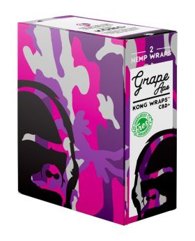 KONG HEMP WRAPS GRAPE APE 25/2PK