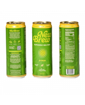NEW BREW YUZU 12OZ 12CT