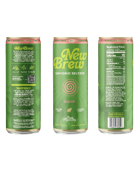 NEW BREW GUAVA 12OZ 12CT