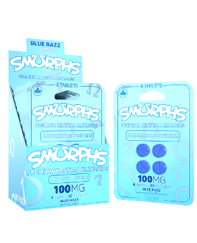 SMURPHS 7OH 25MG 4PK BLUE 10CT
