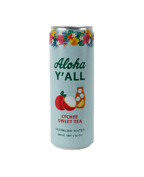 ALOHA DRINK SELTZER LYCHEE 4CT