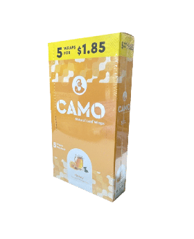 CAMO WRAPS 5F1.85 HONEY 10/5PK