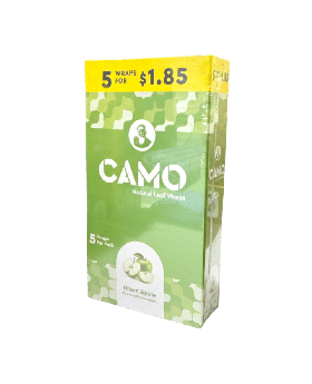 CAMO WRAPS 5F1.85 GR APPLE 10/5P