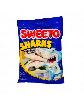 SWEETO PEG SHARKS 3.5OZ 1CT