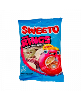 SWEETO PEG SOUR RING 3.5OZ 12CT