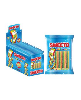 SWEETO RAINBOW BELTS 12CT