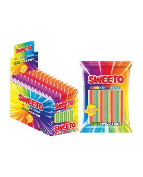 SWEETO MULTICOLOR STICKS 12CT