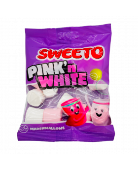 SWEETO MARSHMALLOWS PINK 12CT