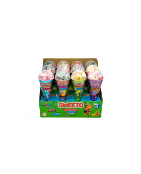SWEETO CORNET TOYS 12CT