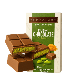 DUBAI CHOCOLATE BAR 95GMS 6CT