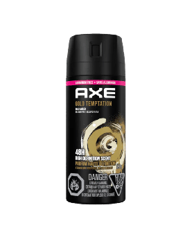 AXE BODYSPRAY GOLD TEMPTAT 150ML