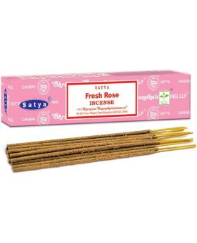 NAG CHAMPA FRESH ROSE 15GM 12CT