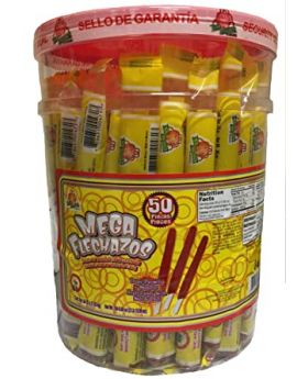 AZTECA MEGA FLECHAZOS JAR 50CT