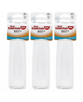 GERBER BABY BOTTLE CLEAR 9OZ 6CT