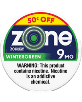 ZONE PCH $0.50 WINTERGREN 9MG 5C
