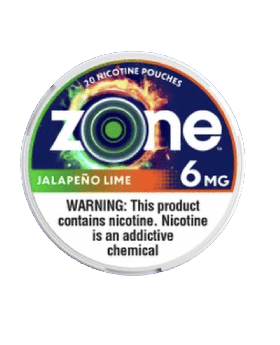 ZONE POUCH JALAPENO 6MG 5CT