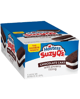 HOSTESS CHOCO CAKE SUZYQ'S 8CT