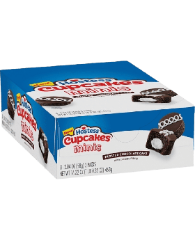 HOSTESS CUP CAKE MINIS CHOCO 8CT