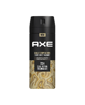 AXE BODYSPRAY GOLD TEMPTAT 150ML