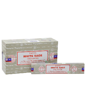 NAG CHAMPA WHITE SAGE 15GMS 12CT