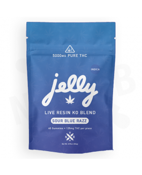 NYB JELLY GUMMY KO 5K SOUR BLUE
