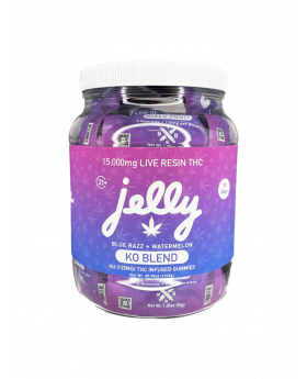 NYB JELLY GUMMY JAR 15K KO BL 30