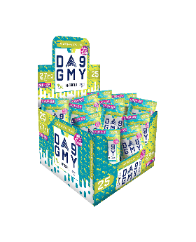 AGFN GUMMY D9 27MG WM LIME 25CT