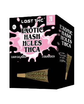 LOST THC HASH 3G IND GUAVA 20CT