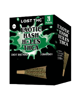 LOST THC HASH 3G IND CAKE N  20C