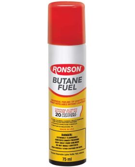 RONSON BUTANE 42GMS/75ML 12CT