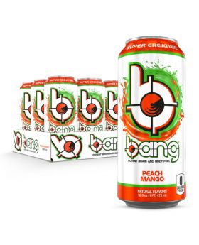BANG PEACH MANGO 16OZ 12CT