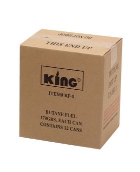 KING BUTANE FUEL 6OZ 12CT