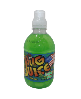 BUG JUICE LEMON LIME 10OZ 24CT