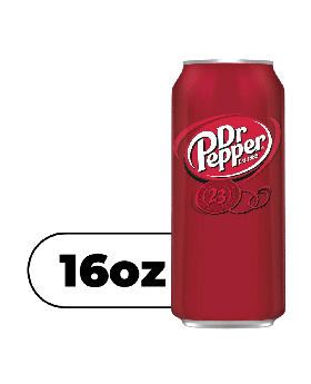16 OZz DR PEPPER CANS 24CT