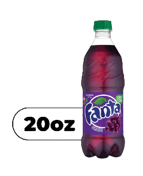 20OZz FANTA GRAPE 24CT