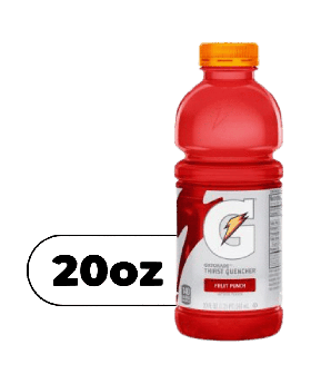 20OZ GATORADE F/PUNCH 24CT