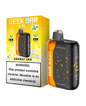 GEEK BAR PULSE X ORANGE JAM 5CT