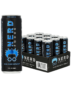 NERD ENERGY BLUE 12OZ 12CT