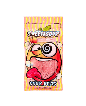 SWEET & SOUR BELTS PINK LEMONADE