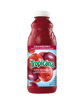TROPICANA 32OZ CRANBERRY 12CT