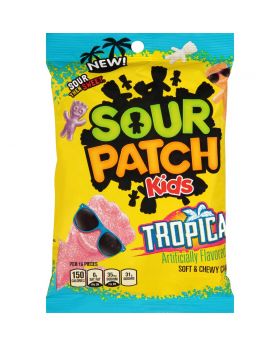 SOUR PATCH PEG TROPICAL 5OZ 12CT