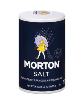 MORTON SALT PLAIN 26OZ 24CT