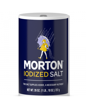 MORTON SALT IODIZED 26OZ 24CT