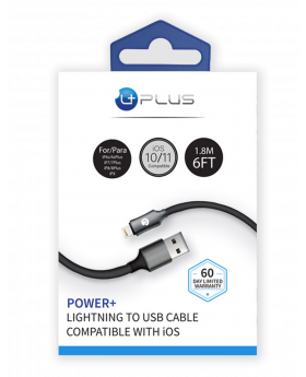 UPLUS POWER+ IPHONE BLACK 20CT