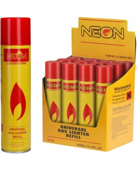NEON BUTANE 10.14OZ 12CT
