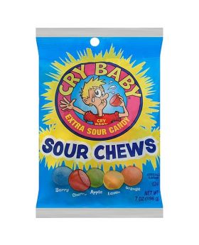 CRY SOUR CHEWS 7OZ 8CT